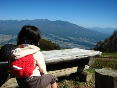 ２歳児と一緒に入笠山ハイキング♪