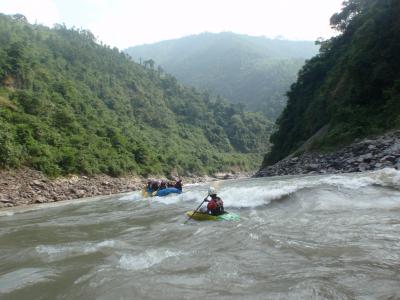 大自然満喫！ネパールの旅～トリスリ川ラフティング～