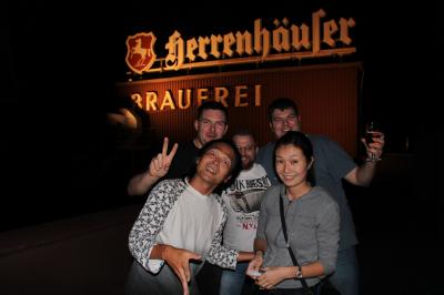 2013年6月、多国籍あいのり下見旅行 in ドイツ 【ビール工場飲み放題ツアー】