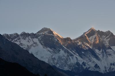 エベレストを見にナムチェへ