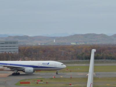 ＡＮＡ－ＳＦＣ修行９－１　日本横断(前半：広島～羽田～新千歳)