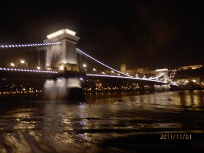 中欧４ヶ国の旅　③ブダペスト　ドナウ川～幻想のナイトクルーズ