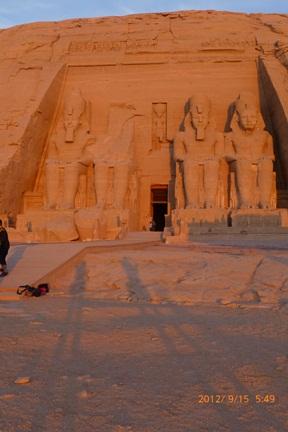 憧れのエジプト（１８）～アブシンベル・カイロ　アブシンベル神殿ご来光・カイロ考古学博物館～