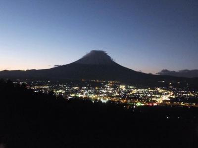 横浜へ…２０１２．１１．１４　帰路・富士山を撮影③