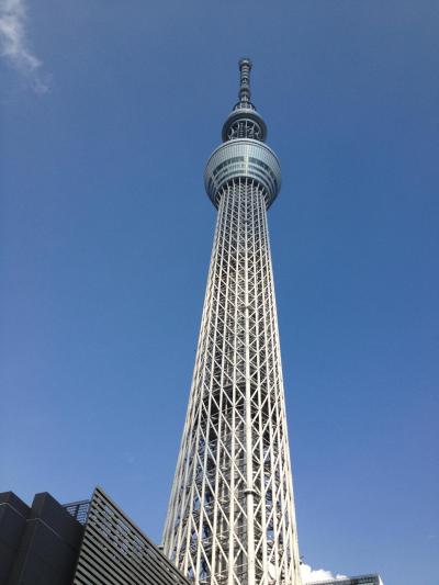 東京駅とスカイツリー