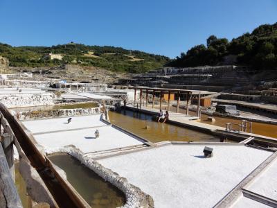 スペイン夏の旅（１１）　夏しか見れない白い塩の世界 VALLE SALADO DE AN~ANA