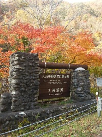 久慈渓流の紅葉