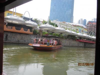 上海ー新加坡ー吉隆坡ー曼谷４都旅行記（１７）Ｓｉｎｇａｐｏｒｅ　Ｒｉｖｅｒ　Ｃｒｕｉｓｅ。 
