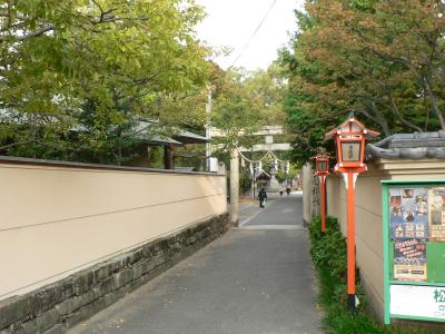 日本の旅　関西を歩く　大阪府堺市方違神社（ほうちがいじんじゃ）周辺