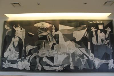 鳴門で出会ったピカソ作の画「ゲルニカ」 徳島県鳴門・大塚
