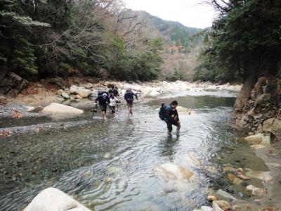 紅葉にはちょっと遅かった愛知川