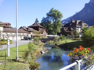 初☆憧れの欧州旅行8　碧い湖スイス♪