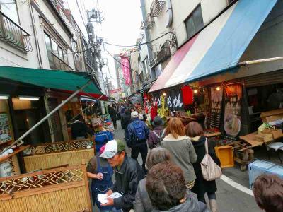 築地場外市場の散策
