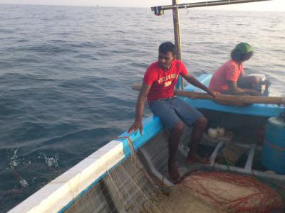 秋のタイ／スリランカ旅行2012その４－３　～ゴールで漁に出た～