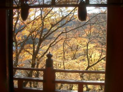 「談合の元祖」談山神社で紅葉をめでる。大根炊もいただきました。
