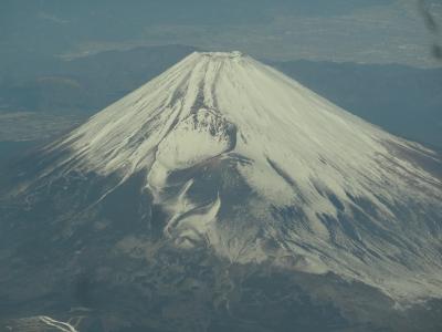 番外編　個人的には空からの富士山は12月から1月が最高に綺麗に感じます。