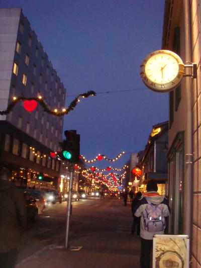 北欧オーロラの旅6日間 (3日目ポラリア水族館見学・ダーレン教会)