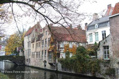 ♪ １　念願の個人手配一人旅・Brugge　B&amp;B　Cote Canal (11/15～17)　♪