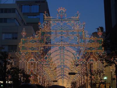 2012年12月　神戸ルミナリエに行ってきました。