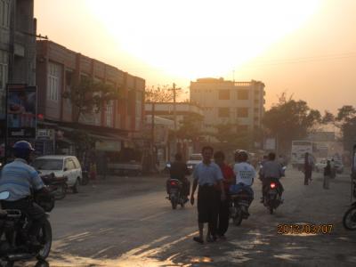 ビルマ・マンダレー特急旅行（５６）マンダレーを後に。