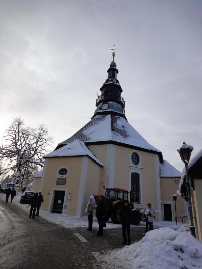３度目のドイツクリスマス市めぐり☆その４☆ザイフェン～８角形の教会は、とってもラブリー(*^_^*)