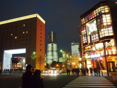 魔法の時間につつまれて母の古希を祝う　【　横浜・みなとみらい／12月　】