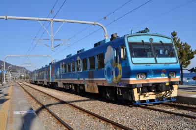 2012年12月韓国鉄道旅行3（三陟線海列車）