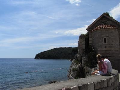Montenegro in 2010 vol.4 ～砂浜からアドリア海を望めるリゾートタウン、ブドヴァ散策～