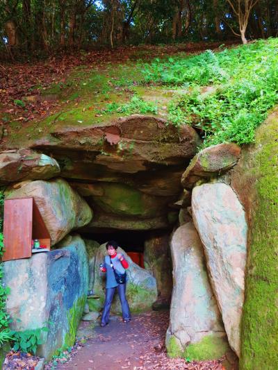 壱岐-5　「鬼の窟」は横穴式石室古墳　☆壱岐最大の墳墓