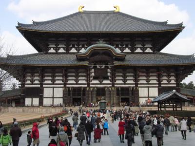 アイラブ仏像めぐり　初見仏はヘビ君を探して (1)東大寺あたり