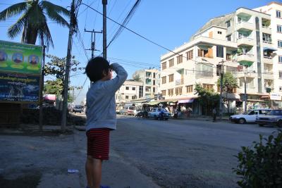 ミャンマー4歳子連れ旅(1) ヤンゴンでトランジット