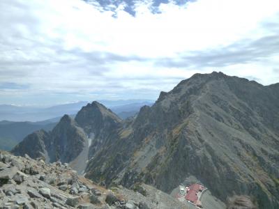 47-奥穂高岳　登山（2)　奥穂・涸沢岳の登頂