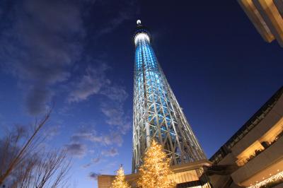 大晦日の東京スカイツリー