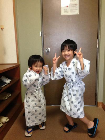 家族旅行  ～いきなり思い立って白浜温泉編～　（華正4歳・智章2歳）