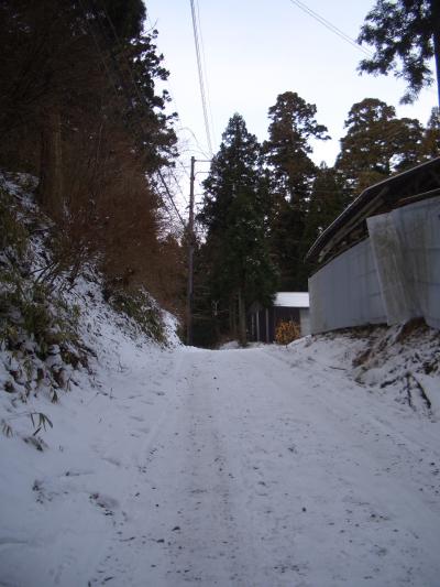 比叡山を下山する旅（2013.1.6）