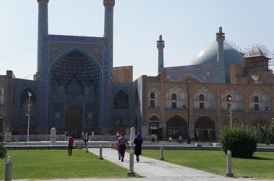 イラン女一人旅(3)イスファハンのイマーム広場