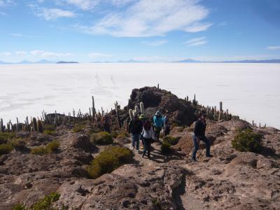 年末年始ボリビア＆チリの旅(2)　ウユニ塩湖（ウユニツアー1日目）