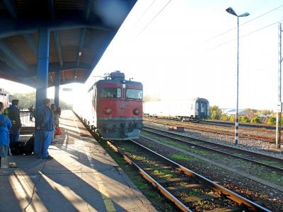 2012.10ベルリン出張旅行，ついでにセルビア16-Novi　SadからBeogradeまでIC343列車に乗る