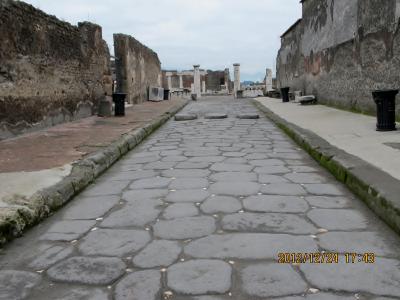 ローマと南イタリア周遊（5）（観光二日目：ポンペイ遺跡百景）