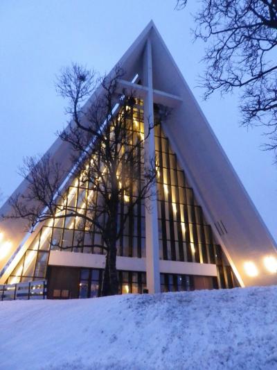 ノルウェー　「行った所・見た所」　トロムソ（北極教会・北極圏博物館）