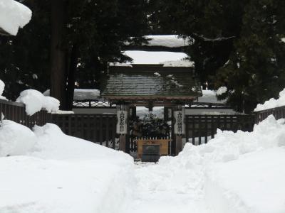 2013年1月　米沢、東山温泉、会津若松