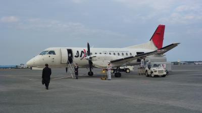 乗り継ぎ便！宮崎→福岡　ＪＡＣ３６３２便《ＳＡＢＢ３４０Ｂ》搭乗（２０１３年１月）