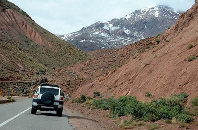 ★モロッコ再訪車旅（２） マラケシュからアトラス山脈を越えてカスバ街道へ