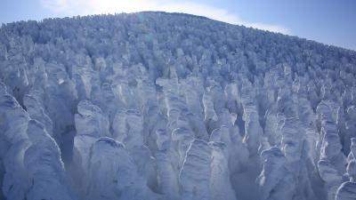 ２０１３年の旅初めは東北。蔵王の樹氷と温泉でほっこり。