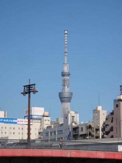 東京駅発、幕末から明治の史跡を歩いて東京スカイツリーへ