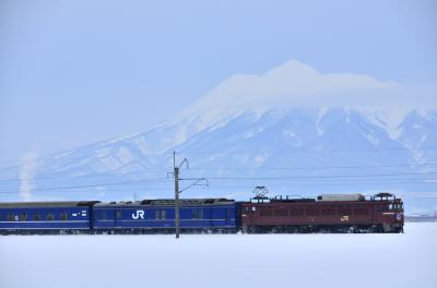 雪中を走る寝台特急あけぼの号に乗って