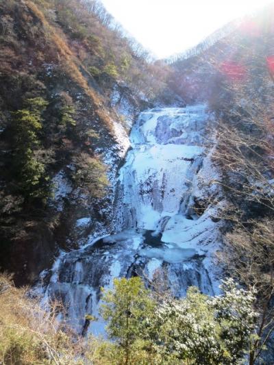 雪の那須高原・パンにソフトに苺？　日本三名瀑・「凍結の袋田の滝」も見てきました♪