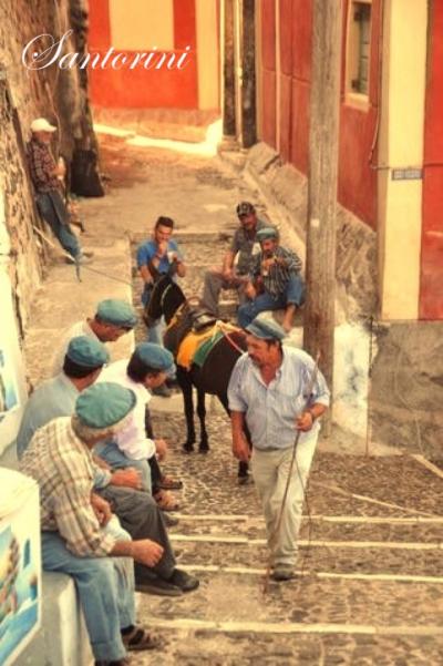 2011秋　フランス・ギリシャ・イタリア周遊の旅☆サントリーニ島・フィラ編