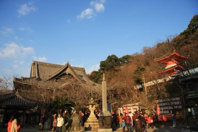 和歌山の正月風景その３（紀三井寺）