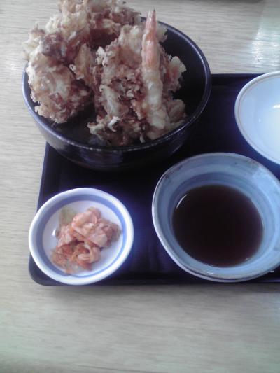 南幌温泉　なんといってもキャベツ天丼